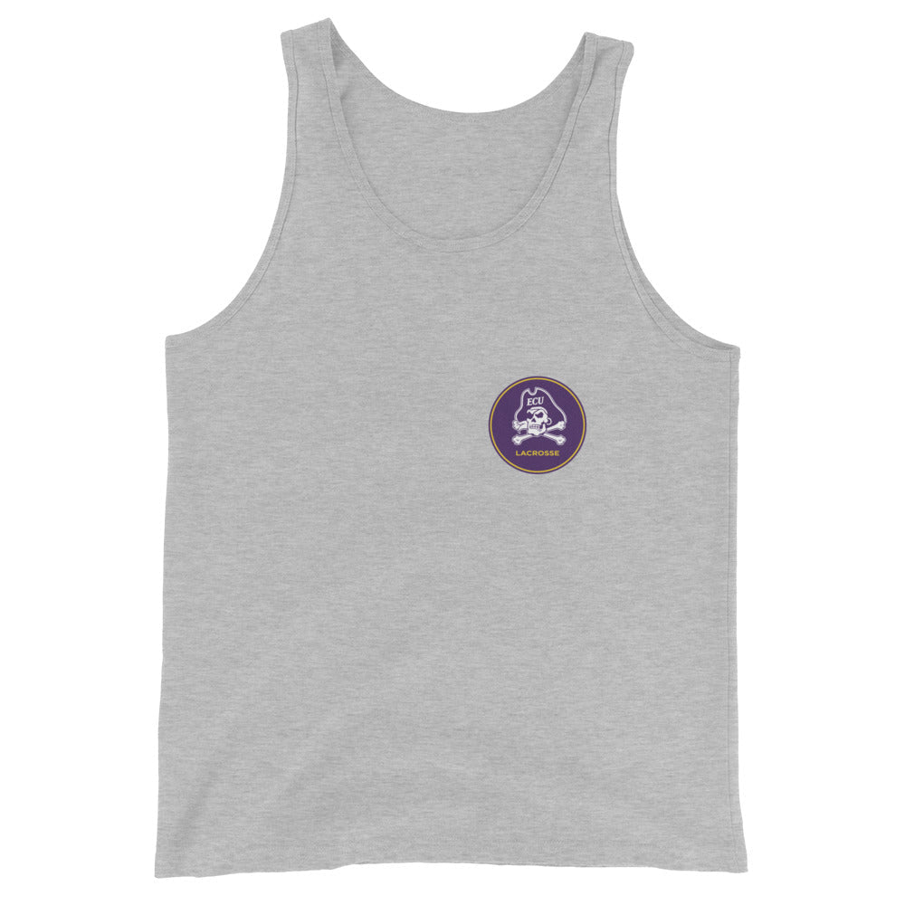 Performance | Tank Top | ECU Club Womens Lacrosse | Badge Logo