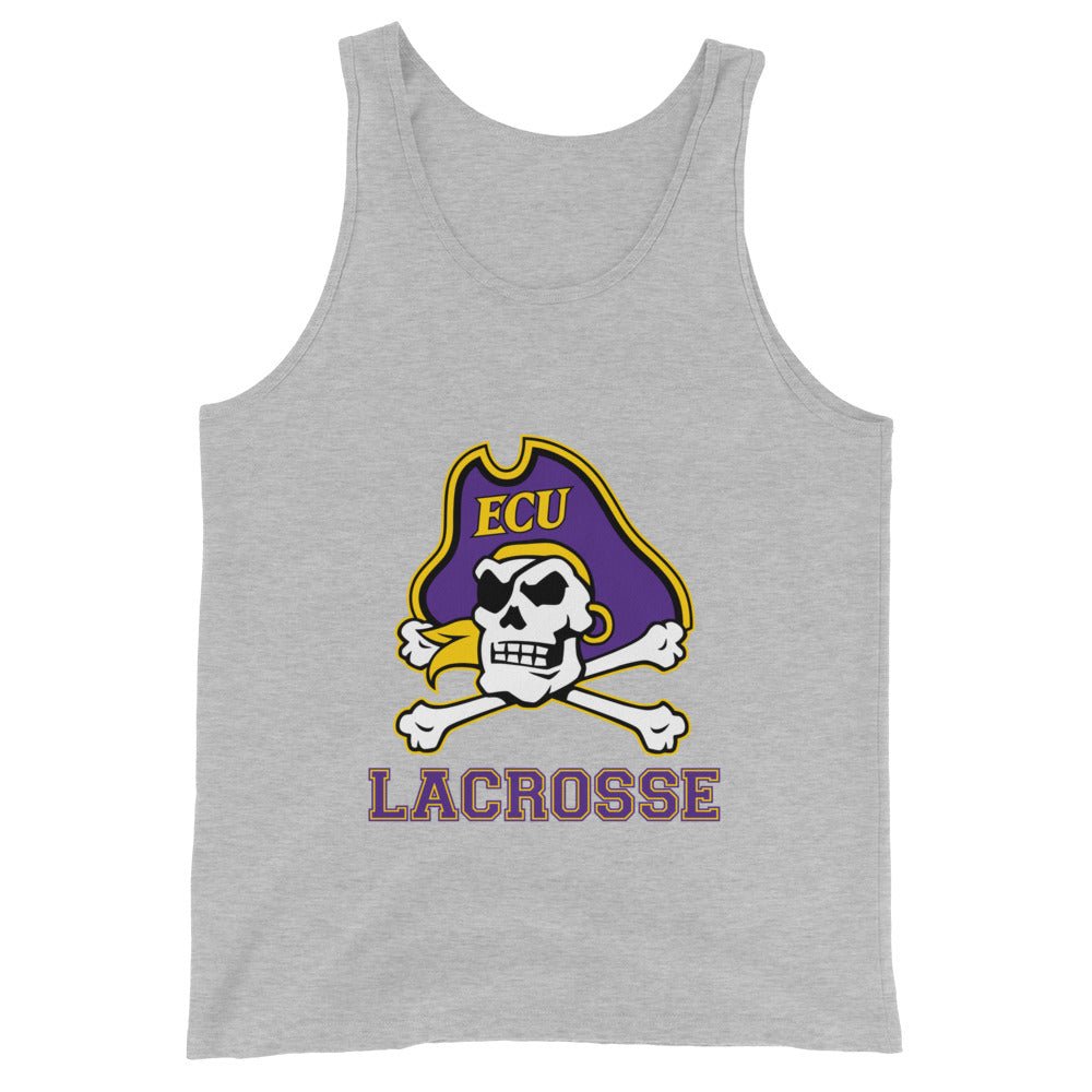 Performance | Tank Top | ECU Club Womens Lacrosse | Ironclad Corsairs Logo