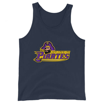 Performance | Tank Top | ECU Club Womens Lacrosse | Pirate Emblem Logo