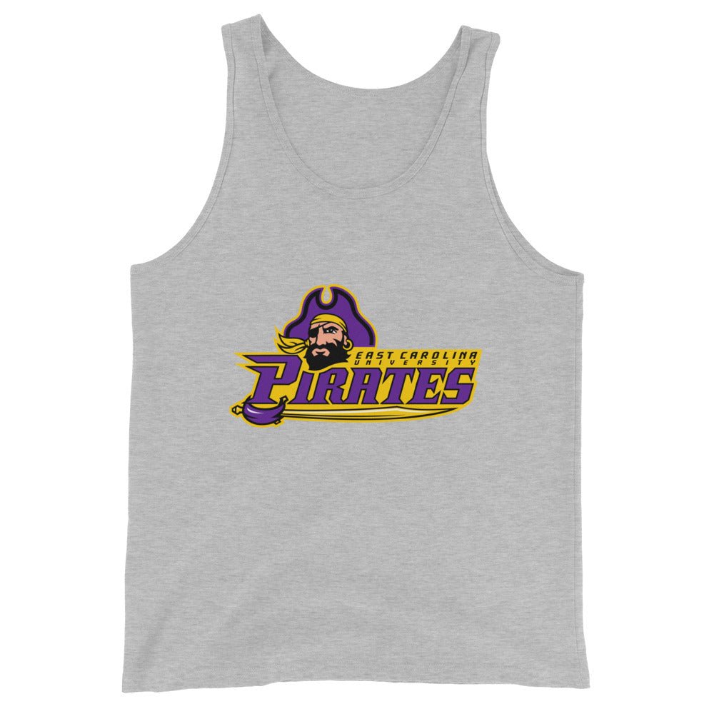 Performance | Tank Top | ECU Club Womens Lacrosse | Pirate Emblem Logo