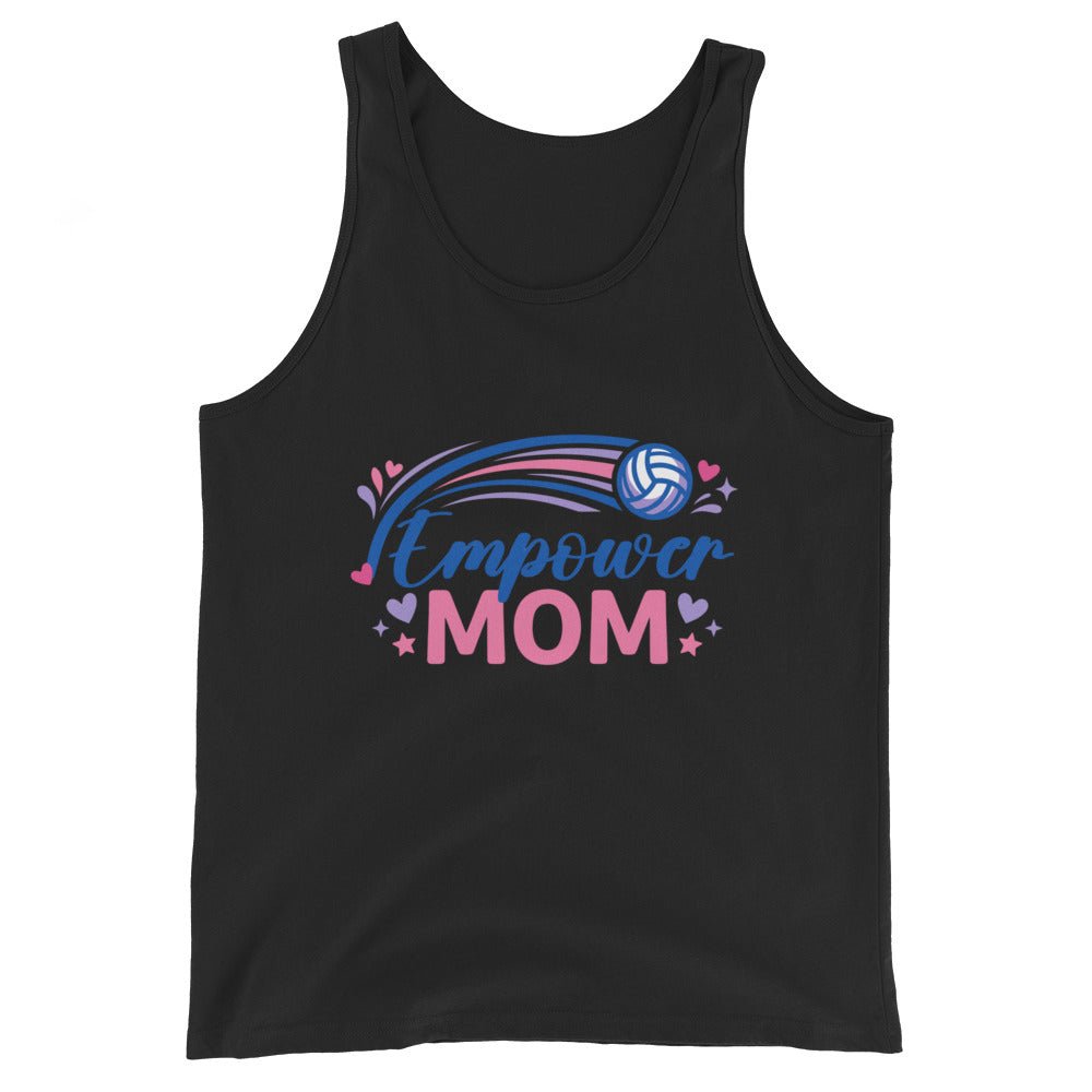 Performance | Tank Top | Empower Volleyball Club | Mom Crest Logo