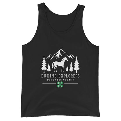 Performance | Tank Top | Equine Explorers | Dutchess Crest Trailblazers Logo