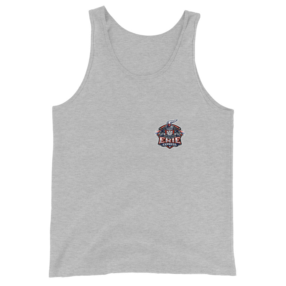 Performance | Tank Top | Erie Express Football | Badge Logo