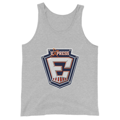 Performance | Tank Top | Erie Express Football | E Badge Logo