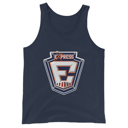 Performance | Tank Top | Erie Express Football | E Badge Logo