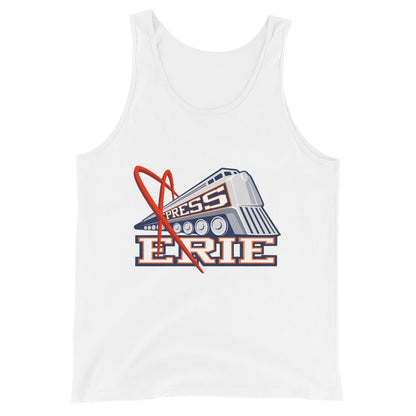 Performance | Tank Top | Erie Express Football | Locomotive Logo