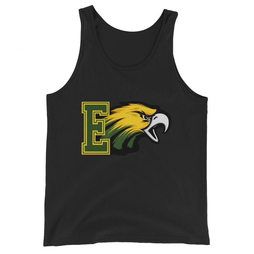 Performance | Tank Top | Evergreen Junior High | Mascot Logo