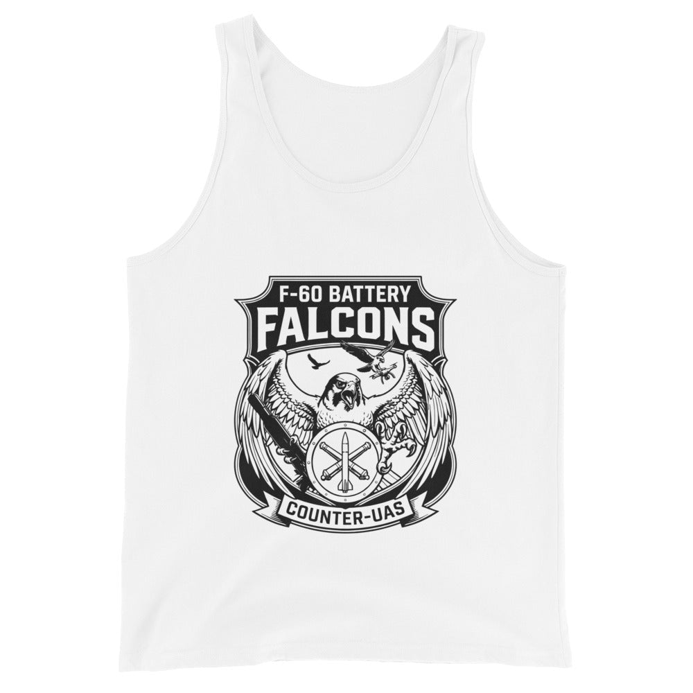 Performance | Tank Top | F - 60th ADA | Falcon Shield Logo