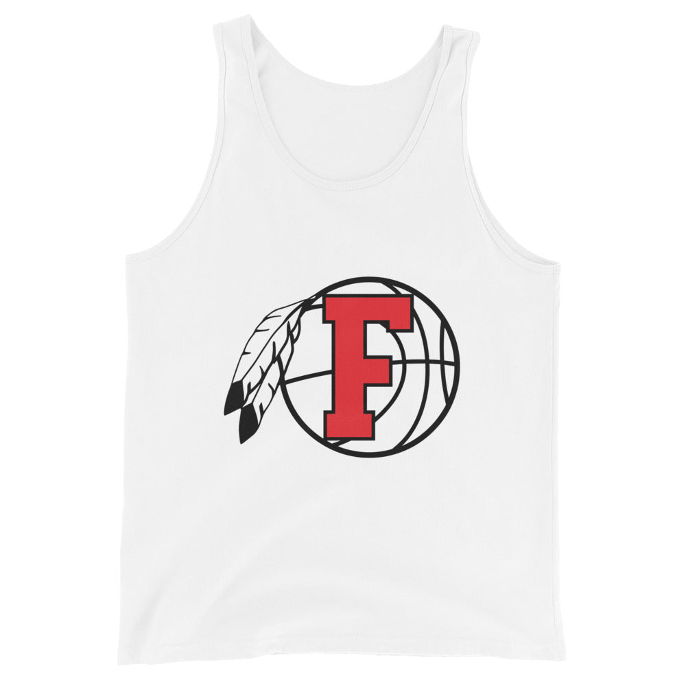 Performance | Tank Top | Fallbrook Basketball | Retro Logo