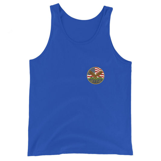 Performance | Tank Top | Georgia State Society Children of the American Revolution | Badge Logo