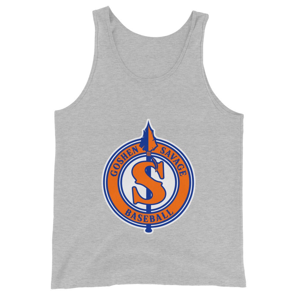 Performance | Tank Top | Goshen Savage Baseball | Badge Logo