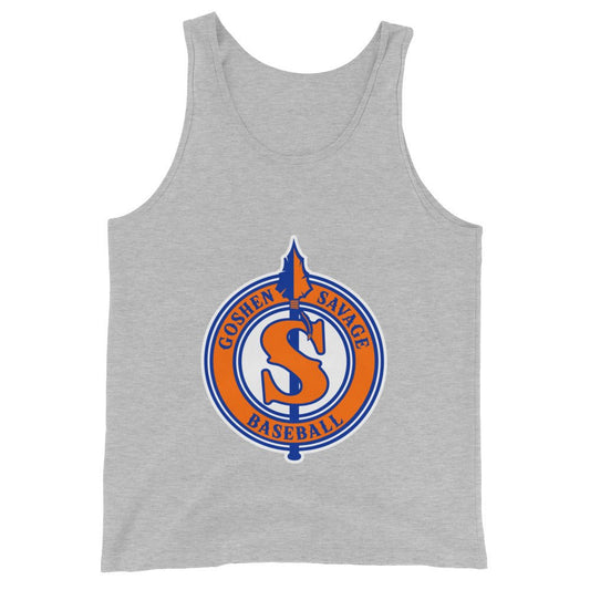 Performance | Tank Top | Goshen Savage Baseball | Badge Logo