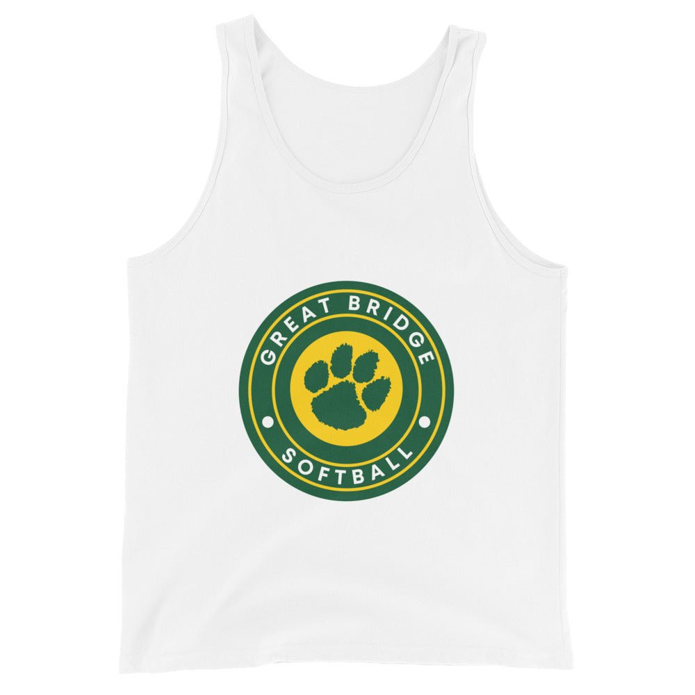Performance | Tank Top | Great Bridge Softball Booster | Badge Logo