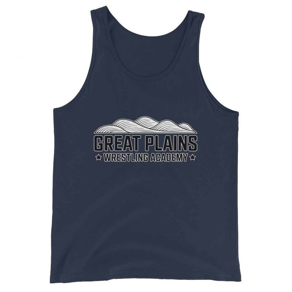 Performance | Tank Top | Great Plains Wrestling Academy | Crest Logo