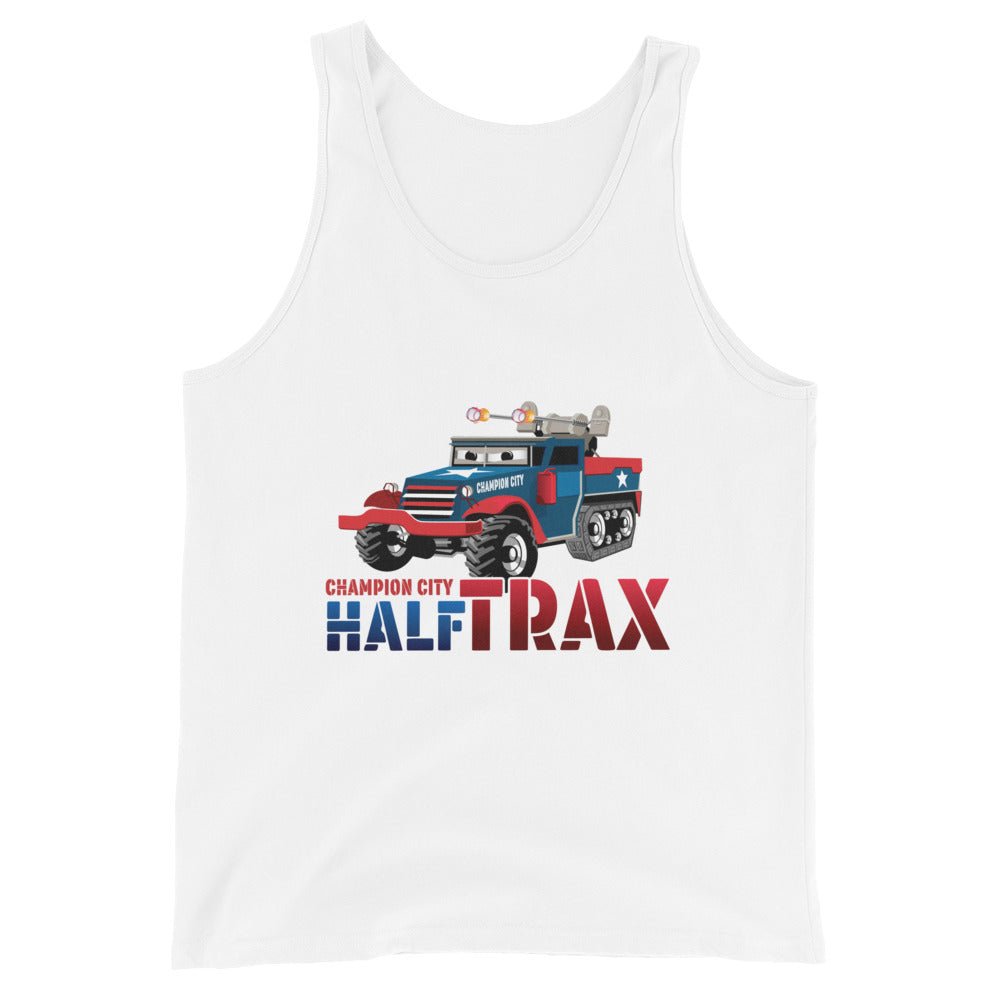 Performance | Tank Top | Half Trax Baseball | Mascot Logo
