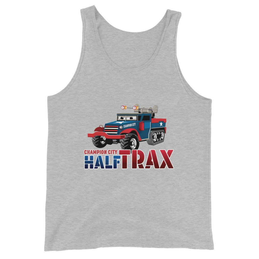 Performance | Tank Top | Half Trax Baseball | Mascot Logo