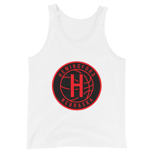 Performance | Tank Top | Hemingford Bobcats | Badge Logo