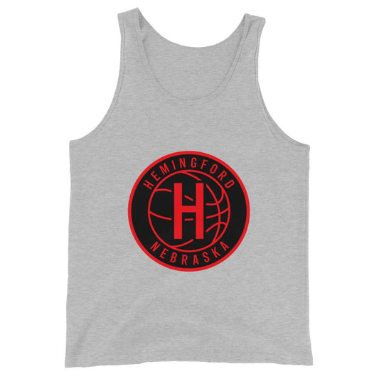 Performance | Tank Top | Hemingford Bobcats | Badge Logo