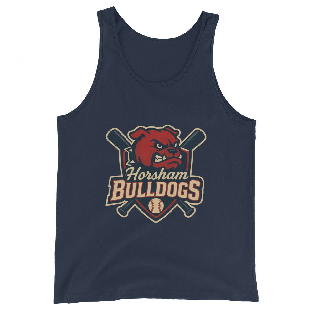 Performance | Tank Top | Horsham Travel Baseball | Bulldogs Logo