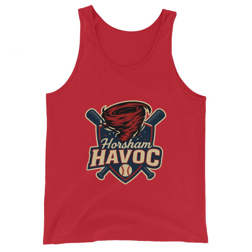 Performance | Tank Top | Horsham Travel Baseball | Havoc Logo