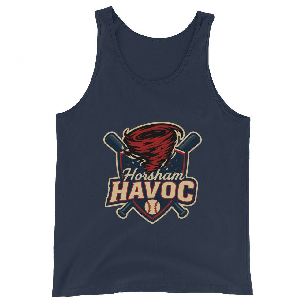 Performance | Tank Top | Horsham Travel Baseball | Havoc Logo