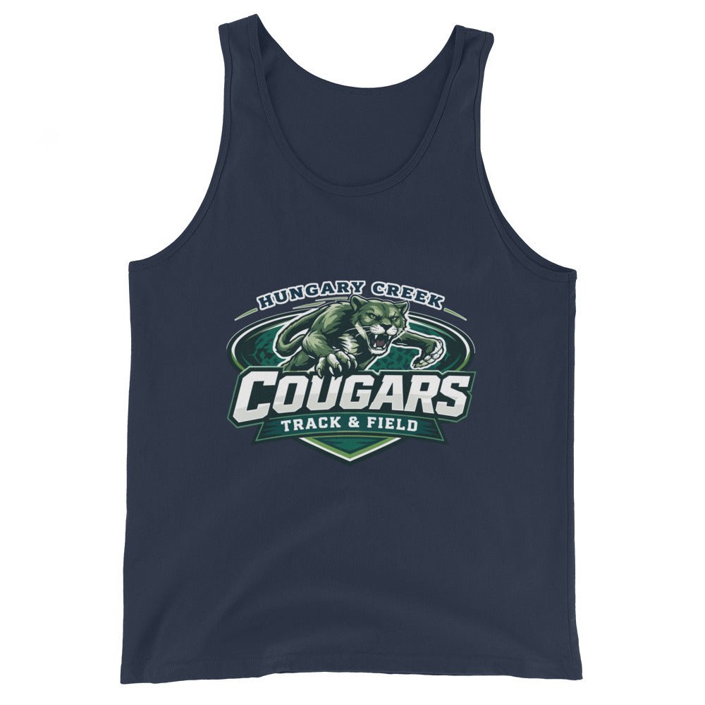 Performance | Tank Top | Hungary Creek Cougar | Shield Logo