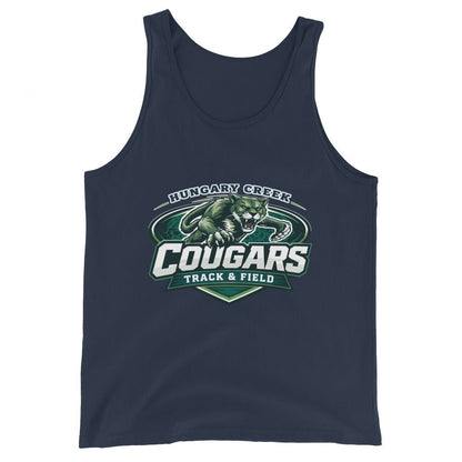 Performance | Tank Top | Hungary Creek Cougar | Shield Logo