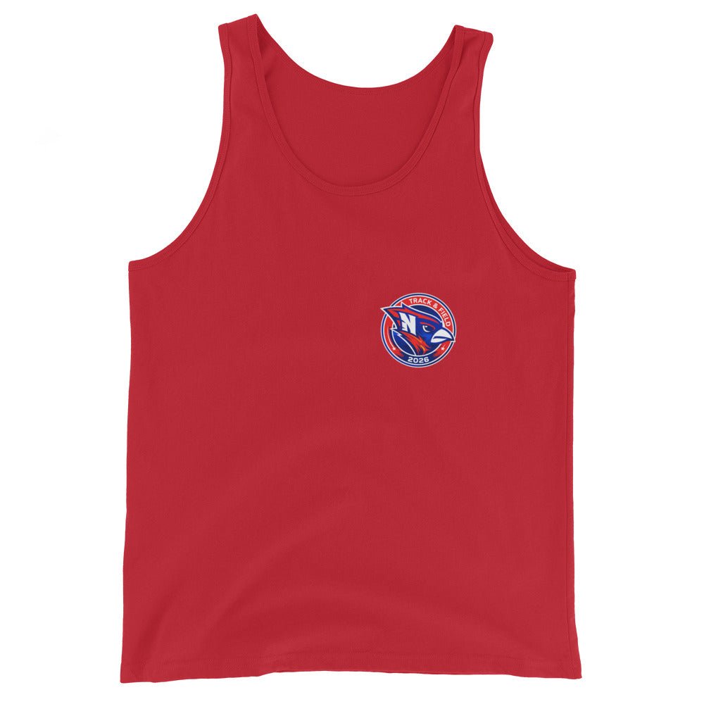 Performance | Tank Top | Hunter | Track & Field Badge Logo