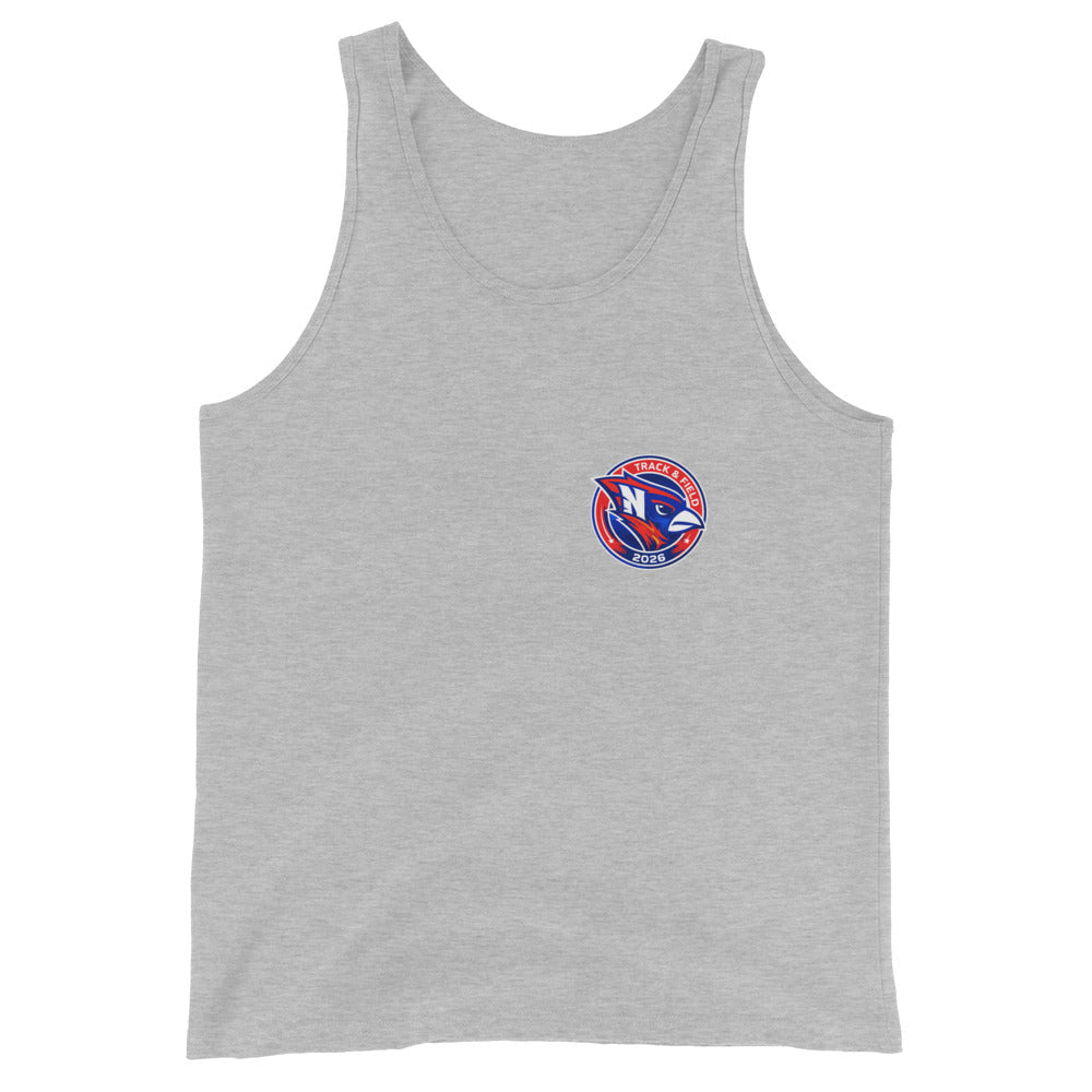 Performance | Tank Top | Hunter | Track & Field Badge Logo