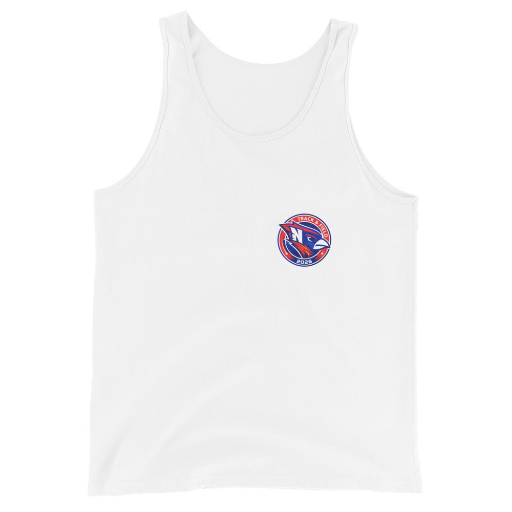 Performance | Tank Top | Hunter | Track & Field Badge Logo