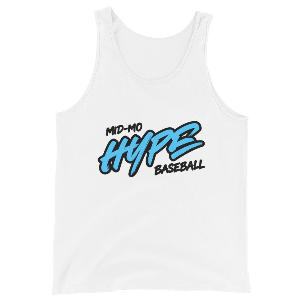 Performance | Tank Top | Hype Baseball Club | Modern Script Logo