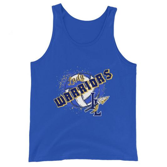 Performance | Tank Top | Indian Land Middle School Volleyball | Vanguard Warriors Logo