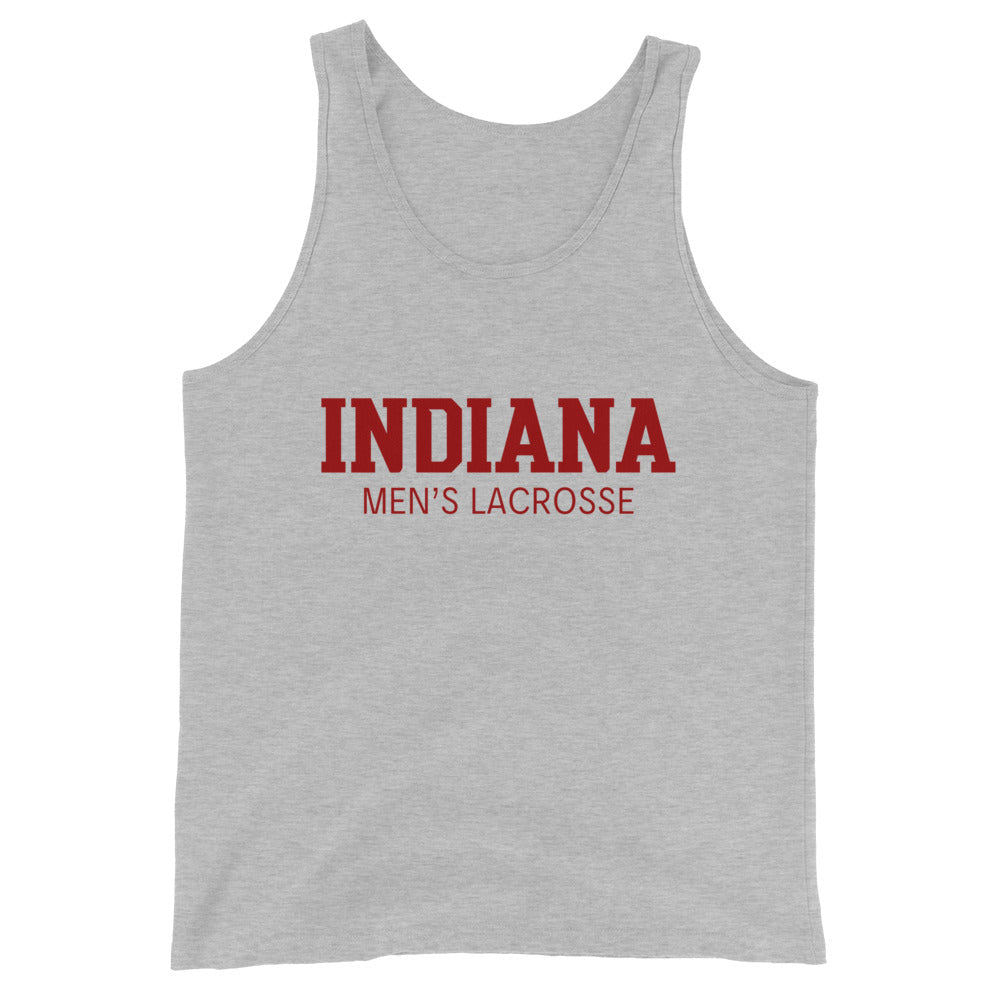 Performance | Tank Top | Indiana University Lacrosse | Script Logo