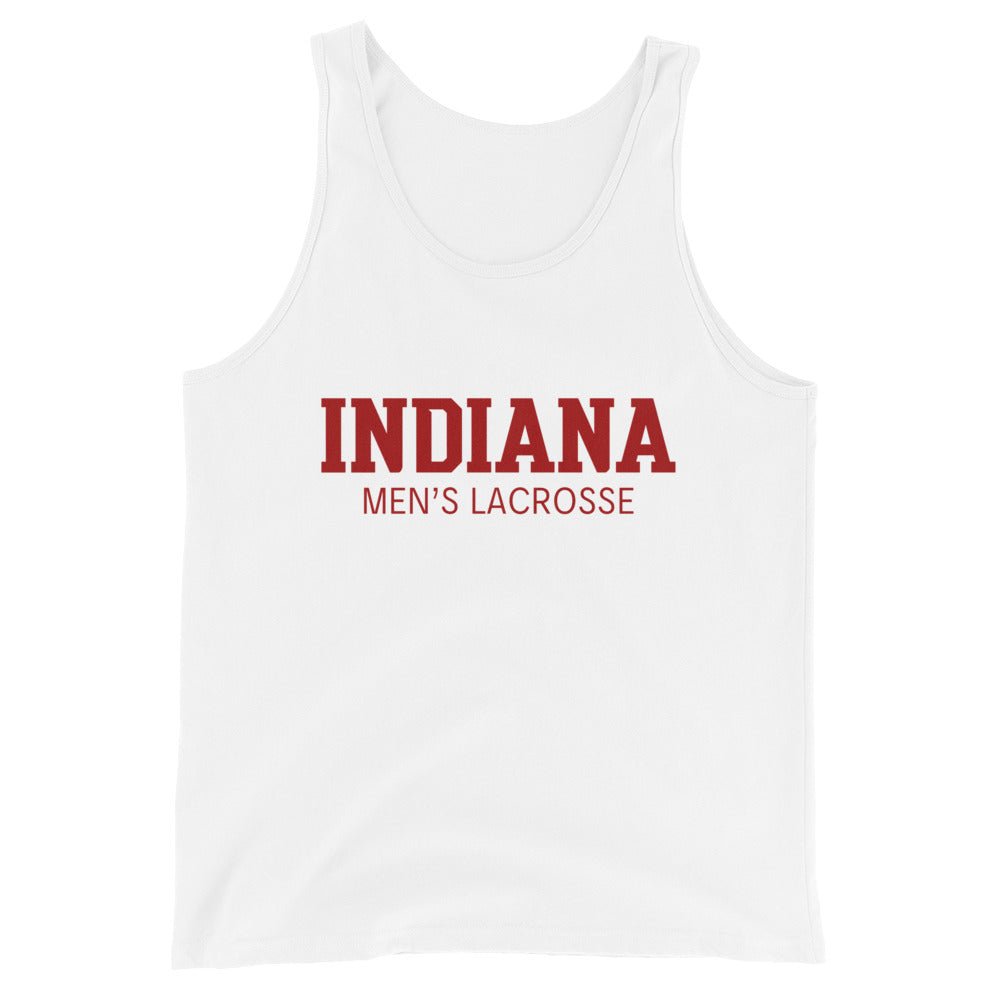 Performance | Tank Top | Indiana University Lacrosse | Script Logo