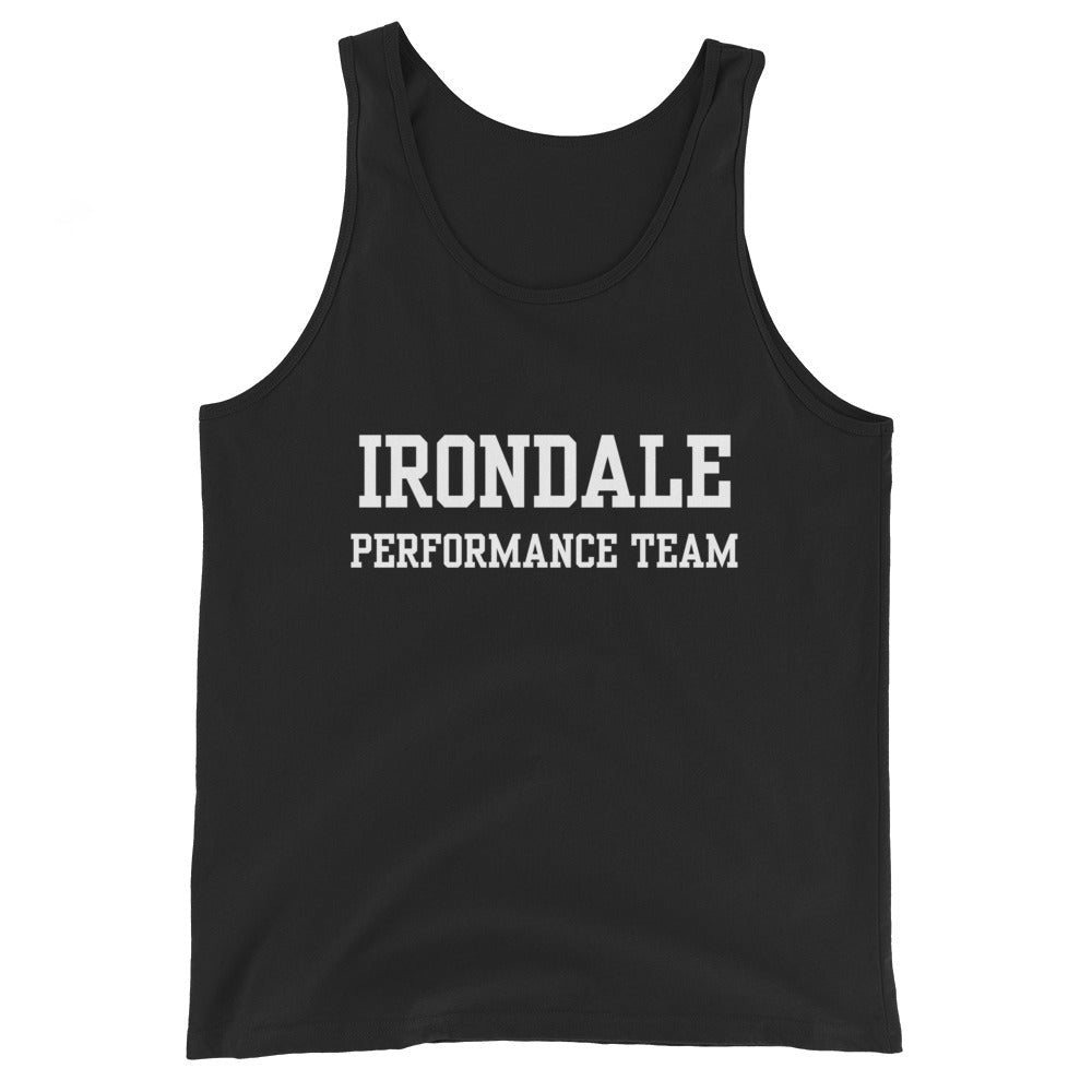 Performance | Tank Top | Irondale Dance Team | Script Logo