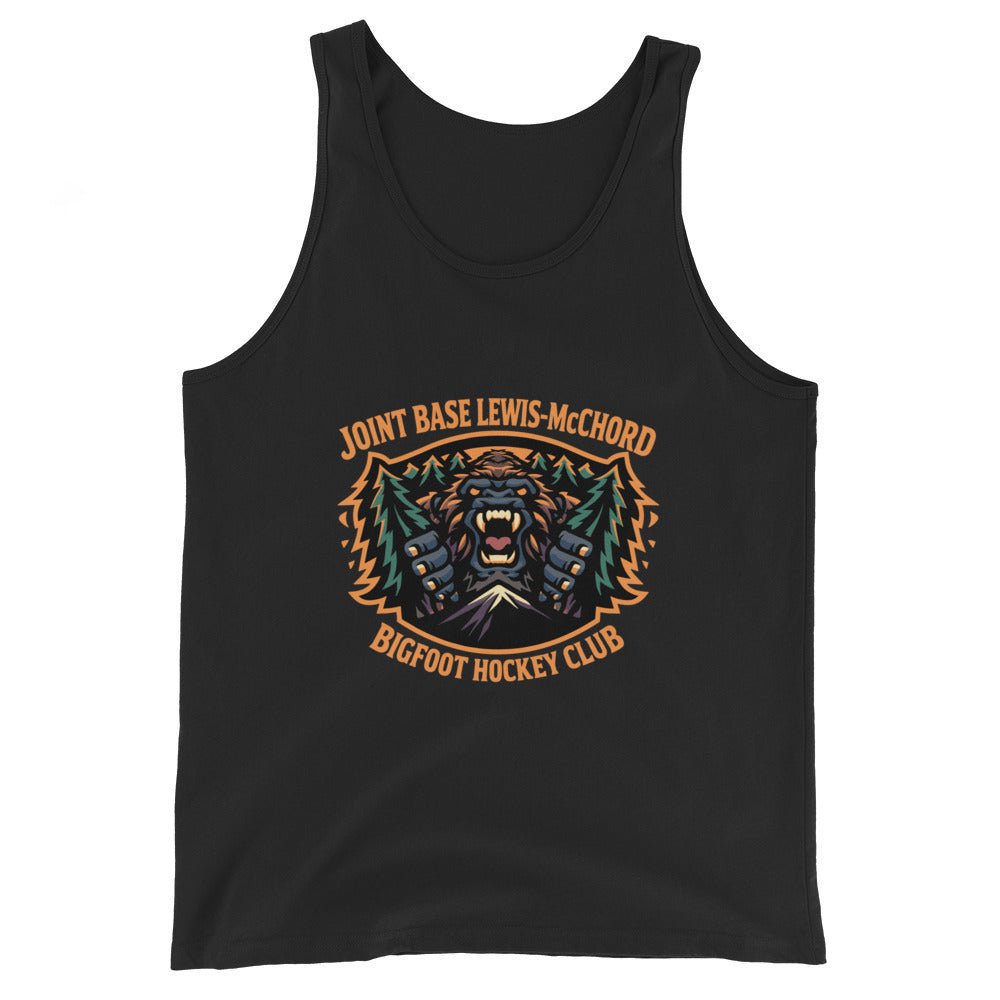 Performance | Tank Top | JBLM Bigfoot Hockey Team | Mascot Logo
