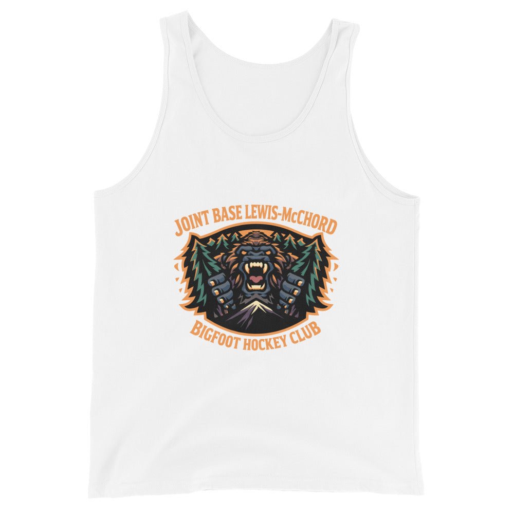 Performance | Tank Top | JBLM Bigfoot Hockey Team | Mascot Logo