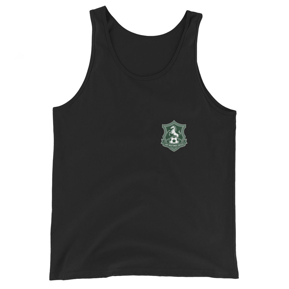 Performance | Tank Top | JFK Memorial Lady Mustang Soccer | Pocket Logo