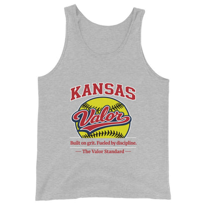 Performance | Tank Top | Kansas Valor Fan Gear | The Standard Logo