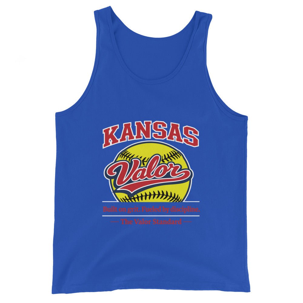 Performance | Tank Top | Kansas Valor Fan Gear | The Standard Logo