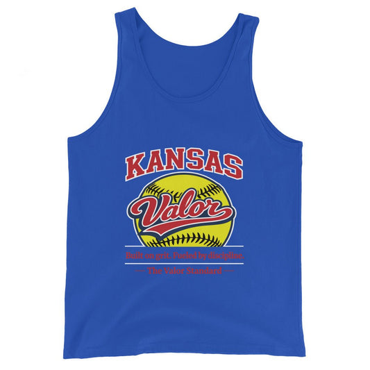 Performance | Tank Top | Kansas Valor Fan Gear | The Standard Logo