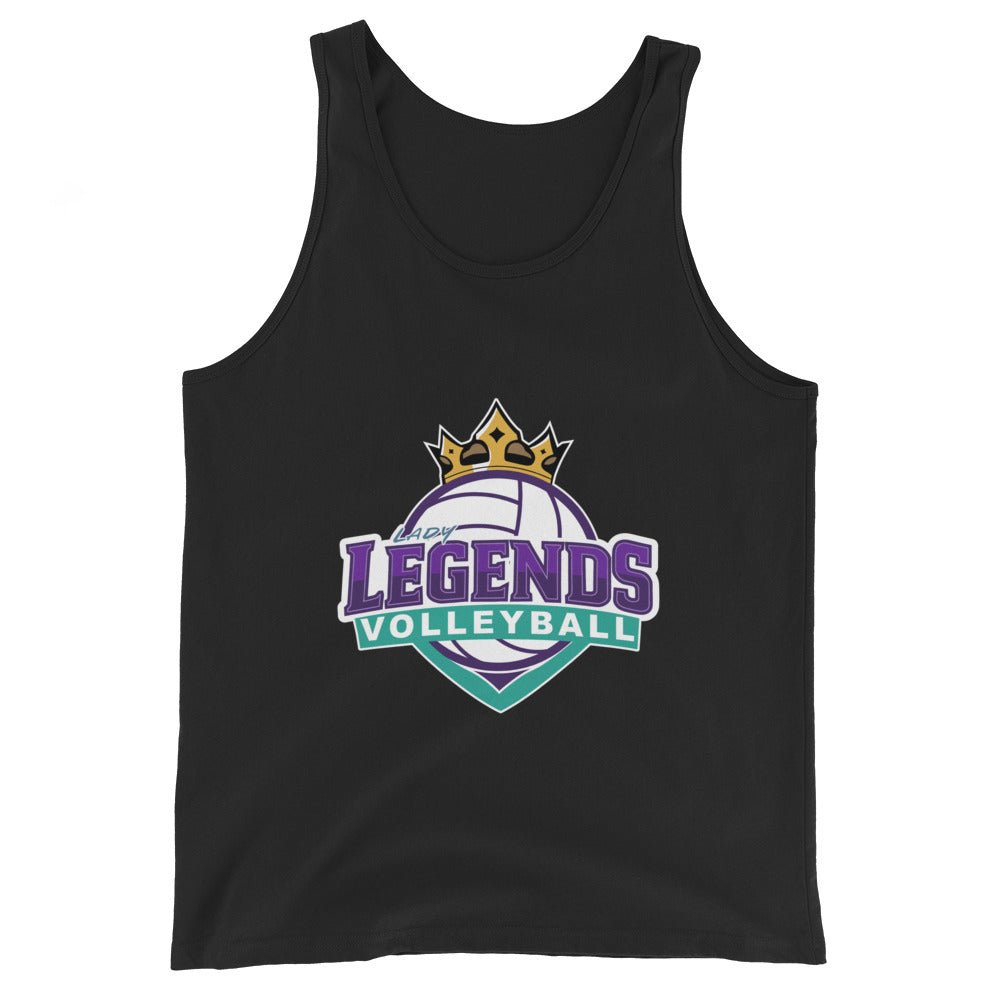 Performance | Tank Top | Lady Legends Volleyball | Crown Logo