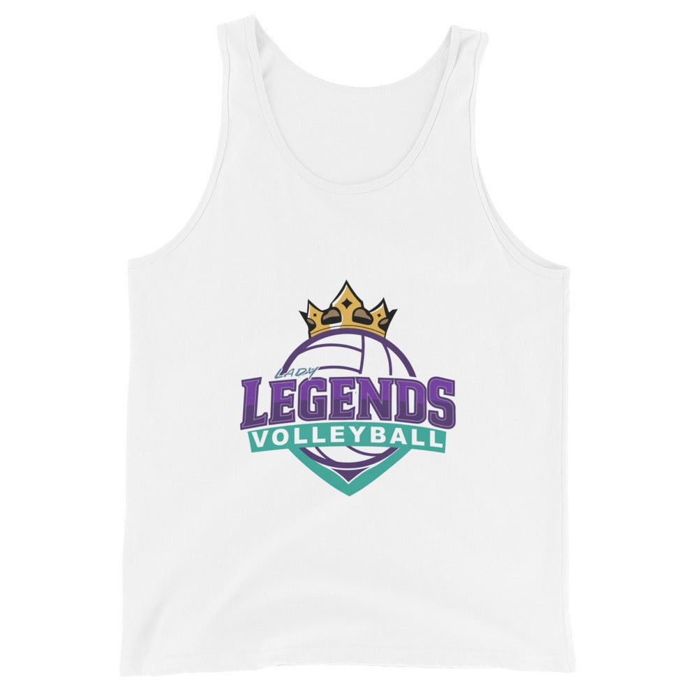 Performance | Tank Top | Lady Legends Volleyball | Crown Logo