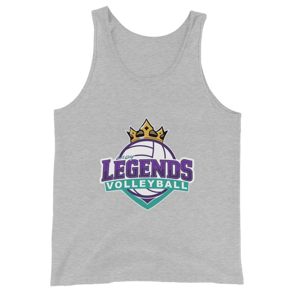 Performance | Tank Top | Lady Legends Volleyball | Crown Logo