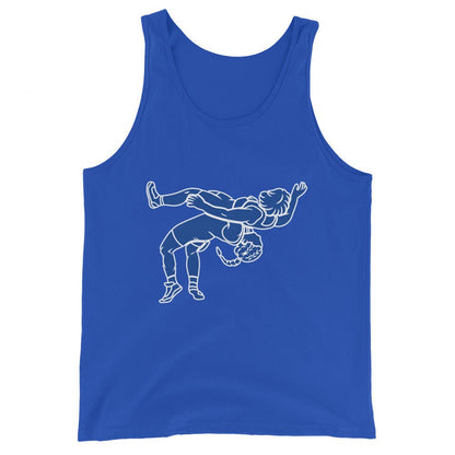 Performance | Tank Top | Lady Senators Wrestling | Wrestler Logo