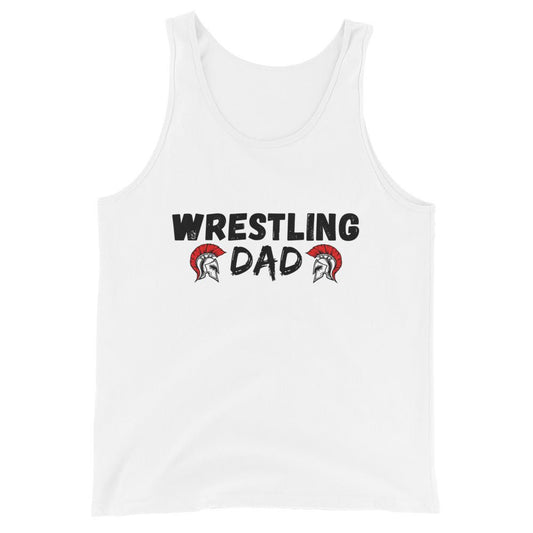 Performance | Tank Top | Lafayette Warrior Youth Wrestling | Dad Emblem Logo