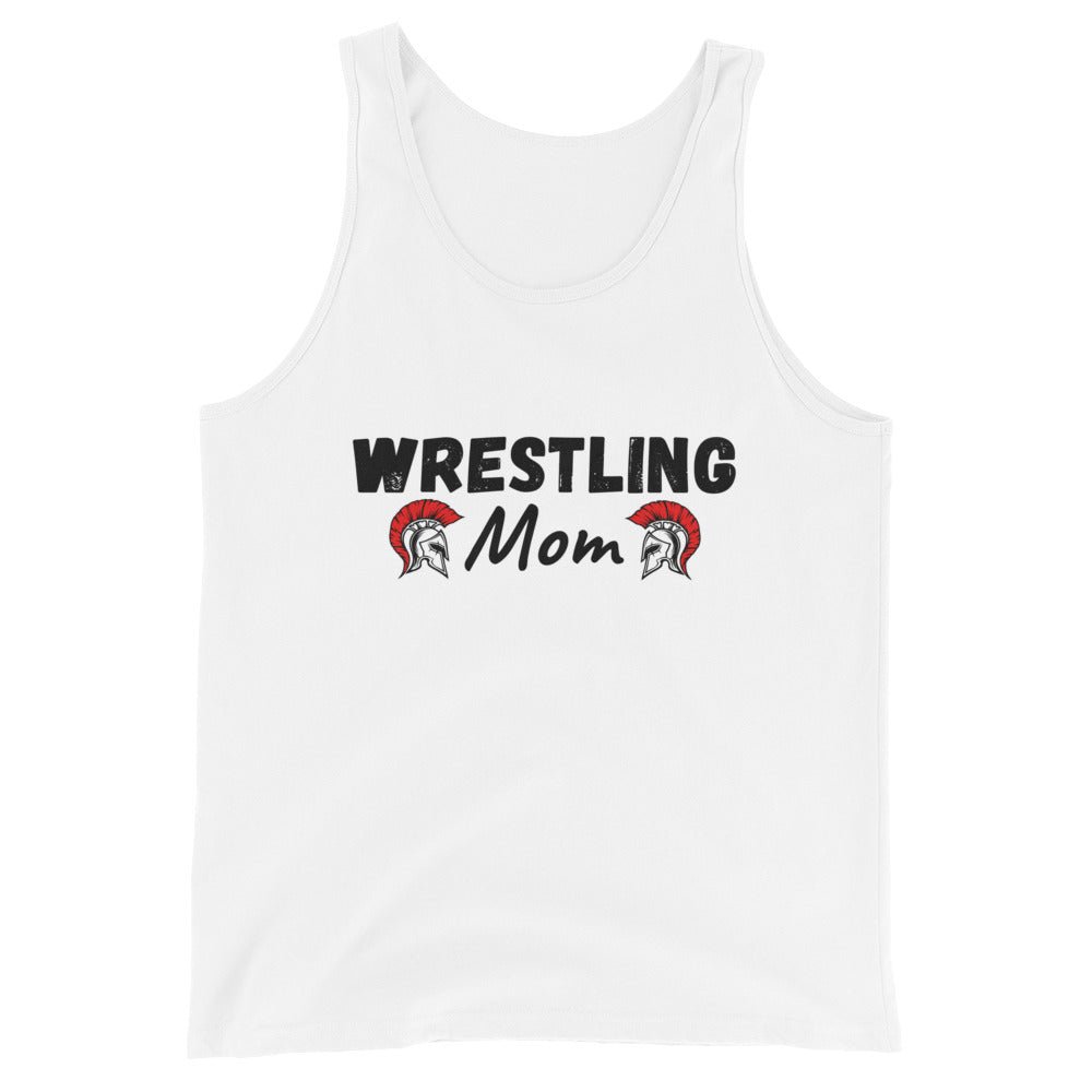 Performance | Tank Top | Lafayette Warrior Youth Wrestling | Mom Emblem Logo