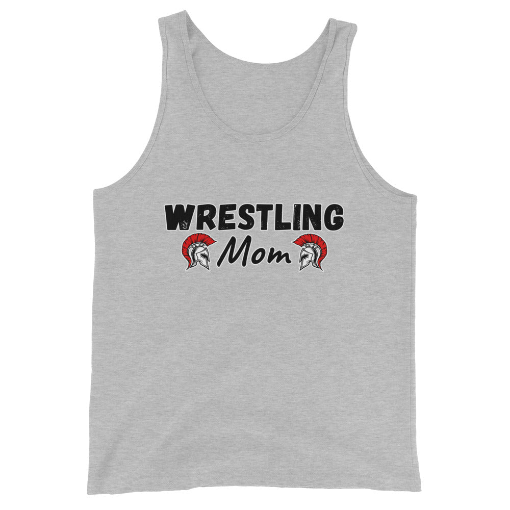 Performance | Tank Top | Lafayette Warrior Youth Wrestling | Mom Emblem Logo