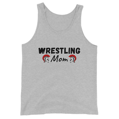 Performance | Tank Top | Lafayette Warrior Youth Wrestling | Mom Emblem Logo