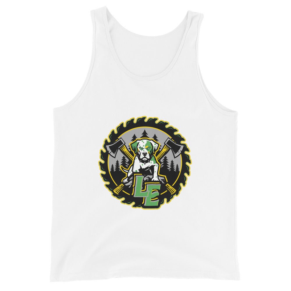 Performance | Tank Top | Lake Erie Power Pines | Saw Logo